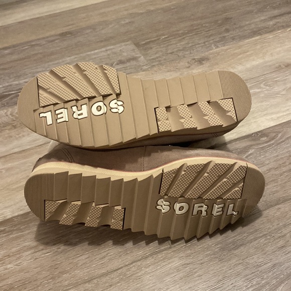 Sorel Waterproof Lined Winter Leather Boots Size 8 - Picture 7 of 10